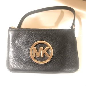 Michael Kors Leather Wristlet